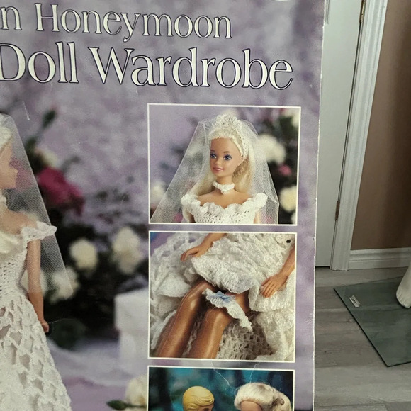 4/$50 Crochet Barbie wedding gown leisure art 2132 patterns 🎁 - Picture 4 of 11